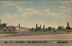 Terry's Motor Court Postcard