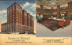 Seneca Hotel Columbus, OH Postcard Postcard Postcard