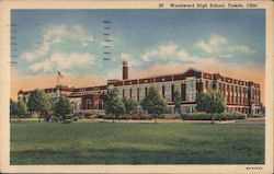 Woodward High School Postcard