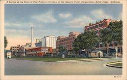 A Portion of the Plant of Post Products Division of the General Foods Corporation Postcard