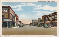 Kansas Avenue Postcard
