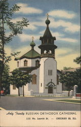 Holy Trinity Russian Orthodox Church Postcard