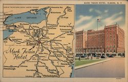 Mark Twain Hotel Postcard