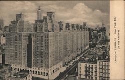London Terrace in Old Chelsea Postcard