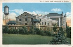 Wyoming State Penitentiary Postcard