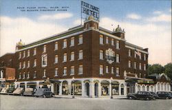 Four Flags Hotel Postcard