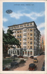 Cawthon Hotel Mobile, AL Postcard Postcard Postcard