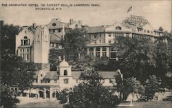 The Gramatan Hotel on Sunset Hill, in Lawrence Park Bronxville, NY Postcard Postcard Postcard