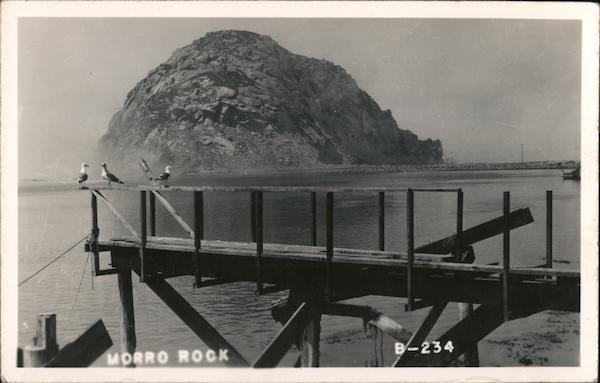 Morro Rock Morro Bay California