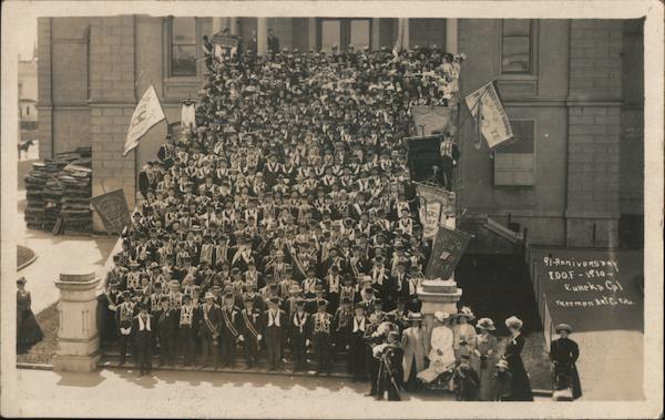 91st Anniversary of the Independent Order of Oddfellows, 1910 Eureka California