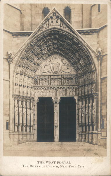 The West Portal, The Riverside Church New York