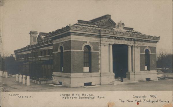 Larg BIrd House - New York Zoological Park Bronx