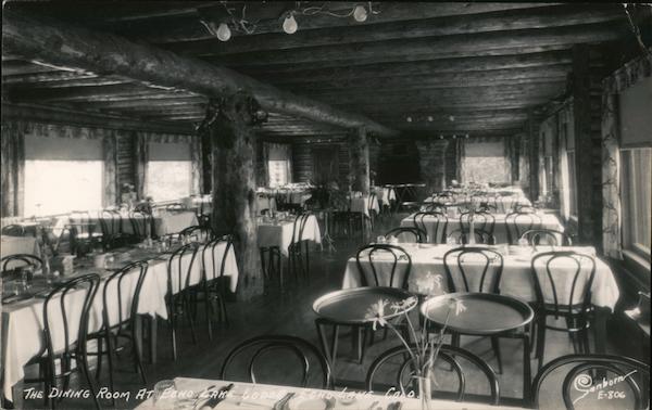 Dining Room, Echo Lake Lodge on Mt. Evans Idaho Springs Colorado