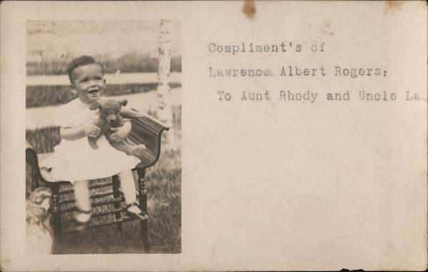 Girl with Teddy Bear Eldon Iowa
