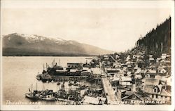 View of Harbor, Looking N.W. from Canon's Postcard