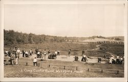 Camp Curtis Guild Rifle Range Postcard