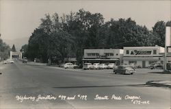 Junction Highway 99 and 199 Postcard