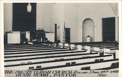 Poland Presbyterian Church Postcard