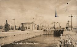 Government Locks Postcard