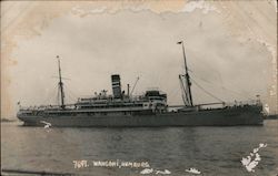 SS Wangoni, Hamburg Postcard