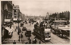 The Quays from Bachelor's Walk Dublin, Ireland Postcard Postcard Postcard