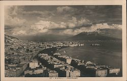 Panorama of Napoli, Italy Postcard Postcard Postcard