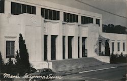 Harmon Gymnasium, University of California Postcard