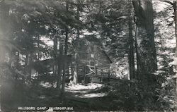 Hillsboro Camp Building Postcard