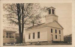 Small Church in Plymouth, Vermont Postcard Postcard Postcard