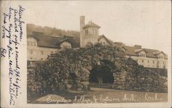 Stone Arch Entrance, Greystone Winery Saint Helena, CA Postcard Postcard Postcard