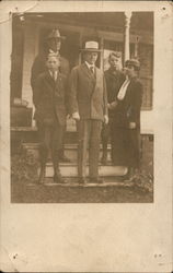 Calvin Coolidge Family Rare View Postcard