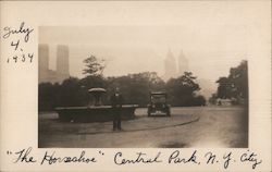 The Horseshoe Central Park New York City, NY Postcard Postcard Postcard