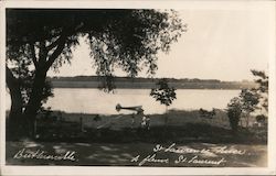 Saint Lawrence River Berthierville, QC Canada Quebec Postcard Postcard Postcard