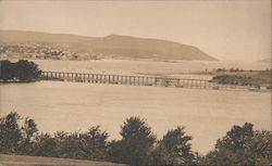 View From The Myrtle Hotel Digby, NS Canada Nova Scotia Postcard Postcard Postcard