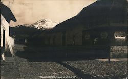 Amecameca with Popocatépetl in Background Postcard