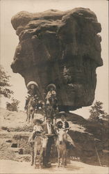 Garden of the Gods–Balanced Rock Colorado Springs, CO Postcard Postcard Postcard