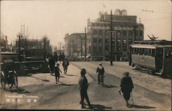 Yoshidabashi Bridge, Trolley Postcard