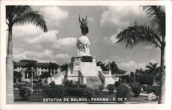 Monument to Vasco Nunez of Balboa Postcard