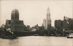 Barclay-Vesey / Verizon and Woolworth Buildings New York City, NY Postcard Postcard Postcard