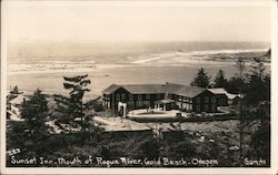 Sunset Inn - Mouth of Rogue River Gold Beach, OR Postcard Postcard Postcard