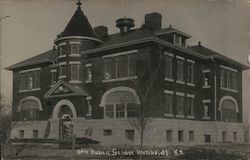 New Public School Humboldt, KS Postcard Postcard Postcard