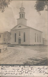 Baptist Church Pavilion, NY Postcard Postcard Postcard