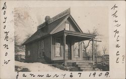 Do You Know This Place? January 27, 1909 Postcard