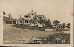 Dr. Bigg's Residence - Sanitorium Postcard