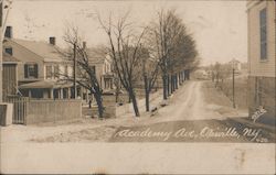 Academy Avenue Postcard