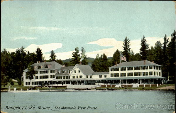 The Mountain View House Rangeley Maine