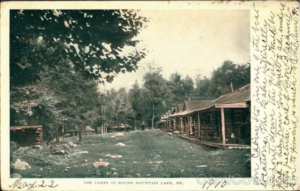 The Camps At Round Mountain Lake Maine