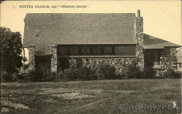 Channing Chapel Winter Harbor Maine