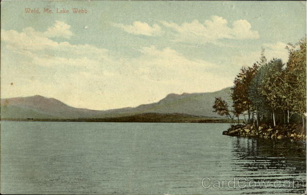 Lake webb Weld Maine
