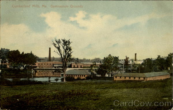 Gymnasium Grounds Cumberland Mills Maine